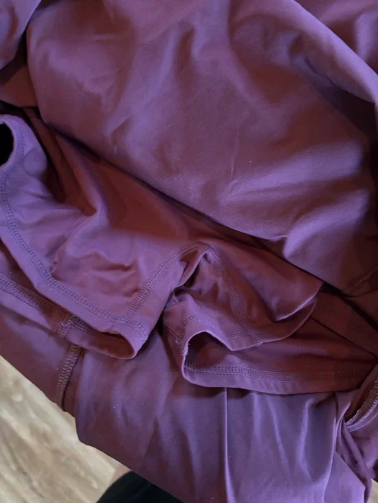 Halara Breezeful flowy midi skirt side sash & built in skort Sz S - Picture 5 of 6